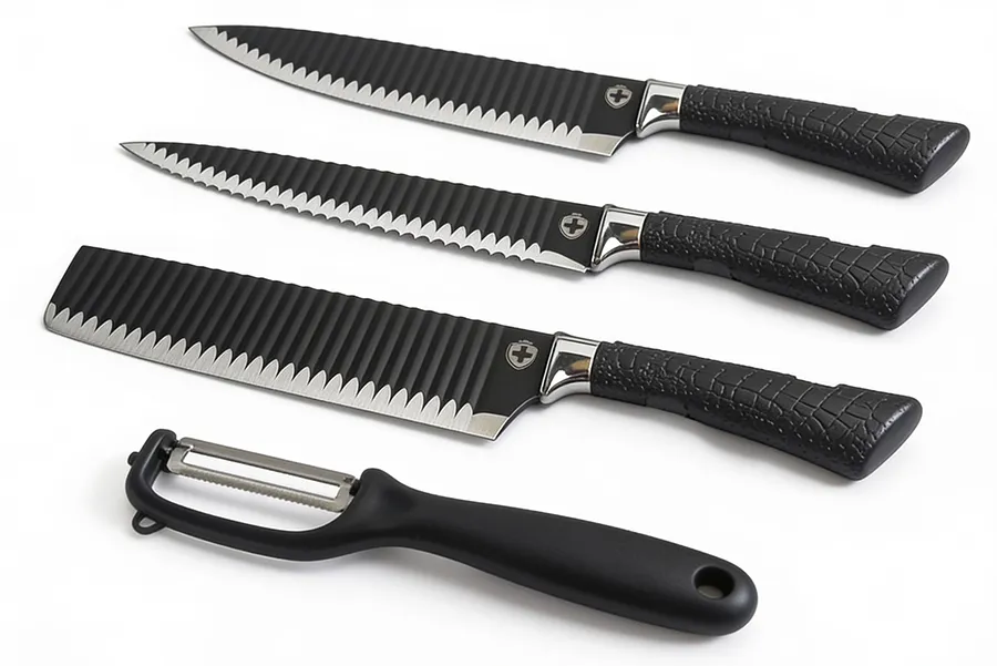 Knife set product shot