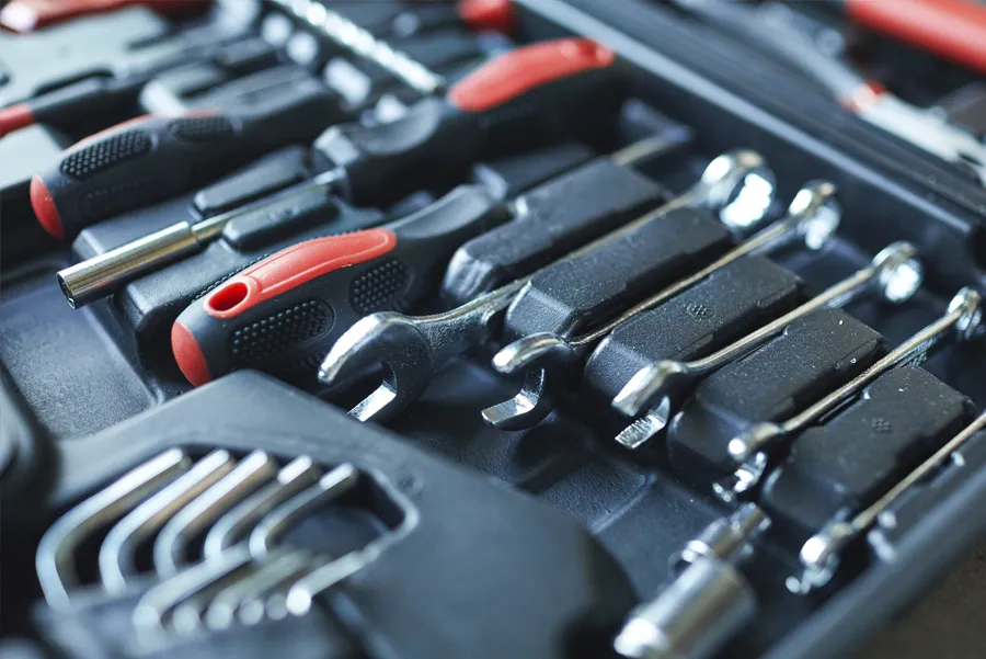 Tools and hardware range